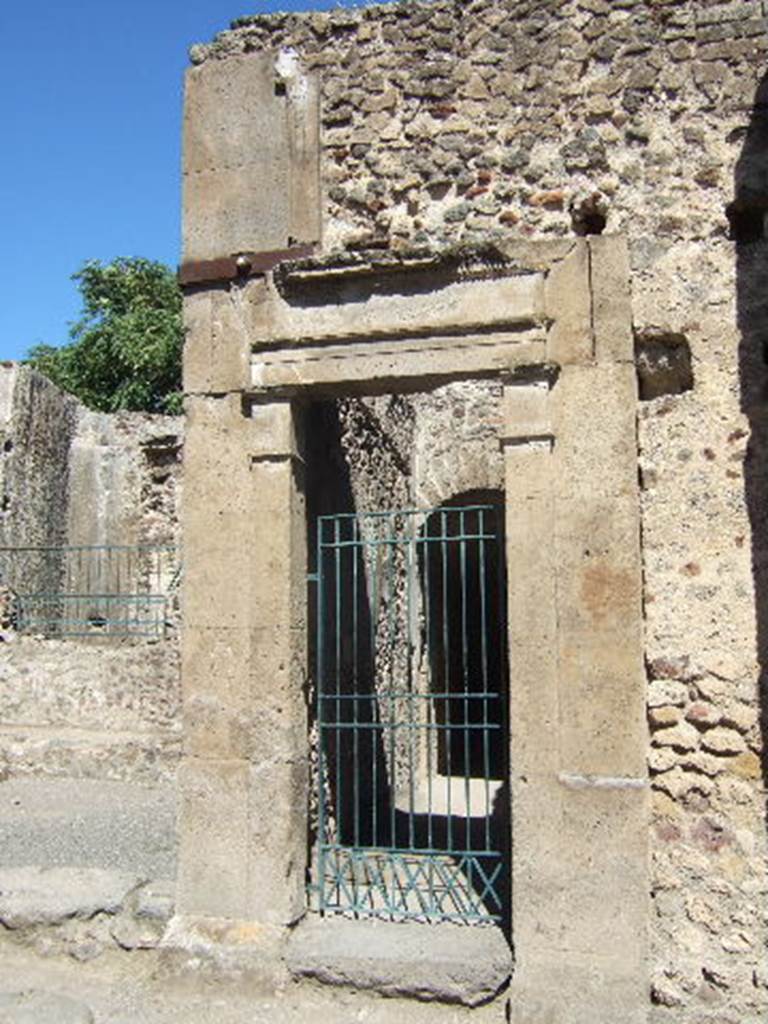 Vii Pompeii September Entrance Looking East Into Corridor J